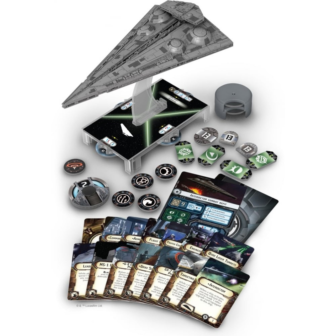 Star Wars Armada Interdictor Class Star Expansion Magic Madhouse