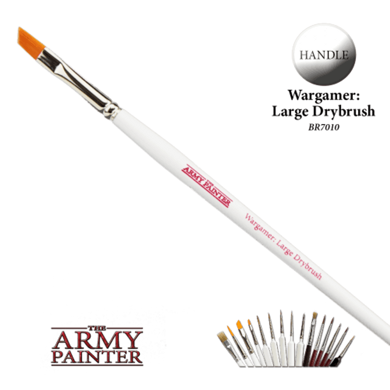 The Army Painter Wargamer Brush - Large Drybrush