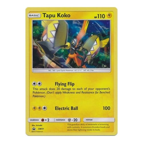 Sun & Moon Promo SM031 Tapu Koko | Magic Madhouse Sun & Moon Promo SM031 Tapu Koko | Magic Madhouse