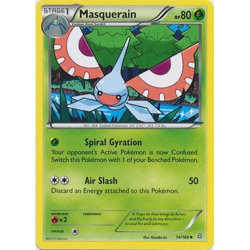 XY Primal Clash 14/160 Masquerain | Magic Madhouse