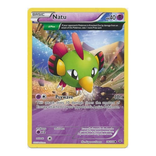 natu pokemon card value 151 PokeArtica Gen 1 main image 1