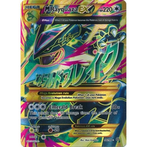 pokemon card m rayquaza ex M Rayquaza EX Roaring Skies 76 PSA 9 – TBC Games main image 0