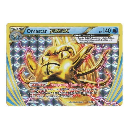 XY Fates Collide 19/124 Omastar BREAK | Magic Madhouse