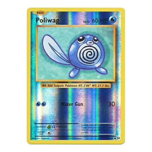 XY Evolutions 23/108 Poliwag (Reverse Holo) | Magic Madhouse