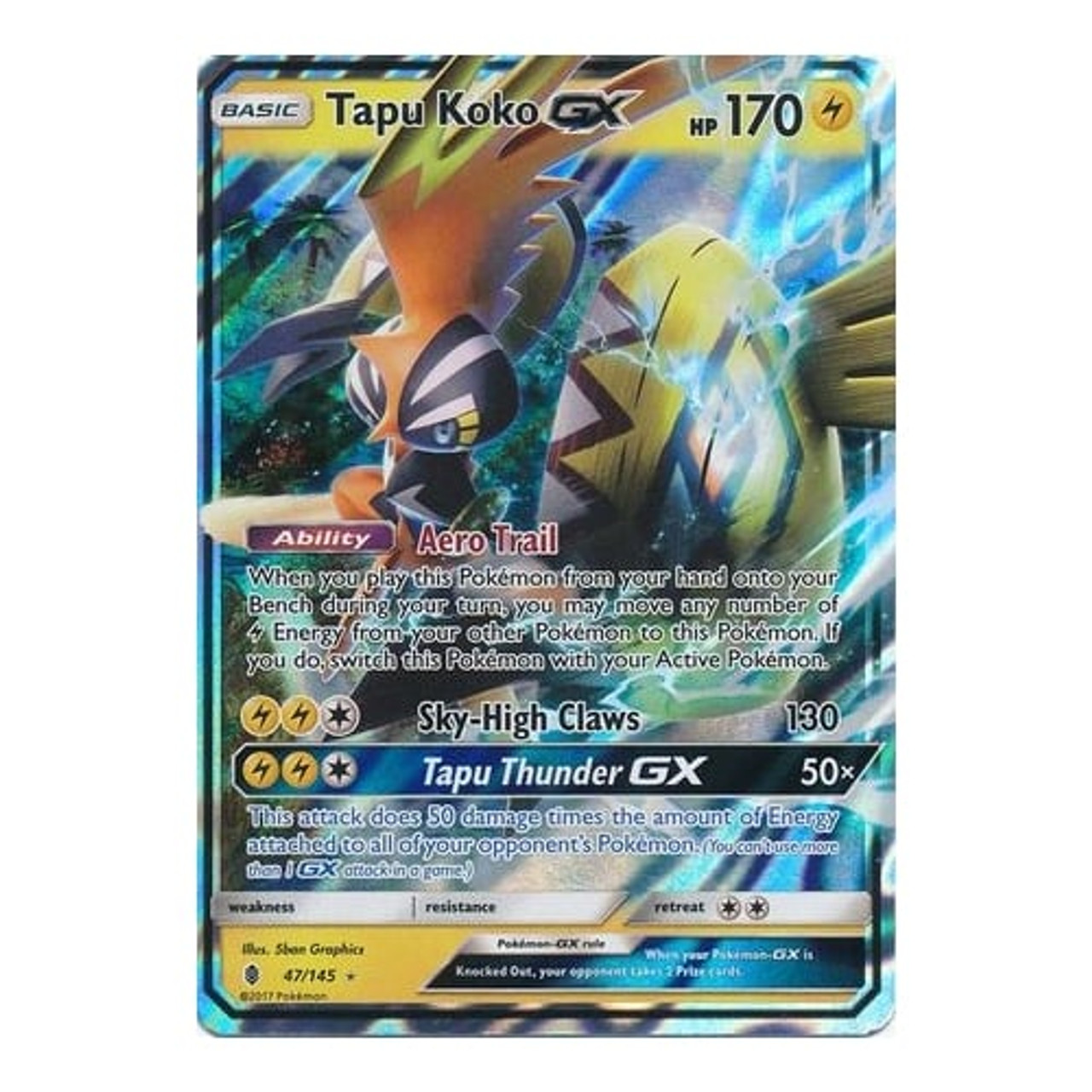 Tapu Koko GX (Full Art) [135]