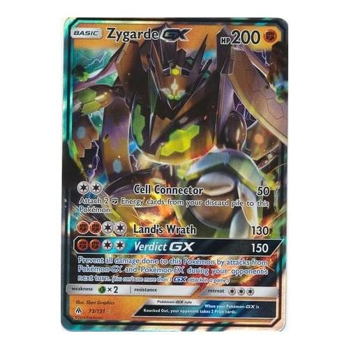 SM Forbidden Light 73/131 Zygarde GX (Half Art) | Magic Madhouse