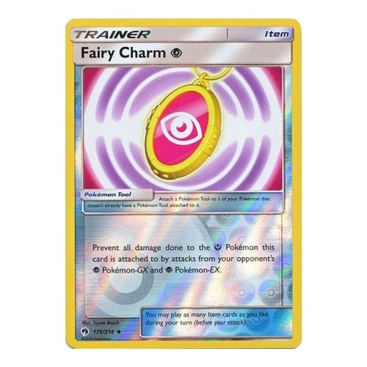 Fairy Charm (Ultra Beast) - 142/181 - Uncommon Reverse Holo