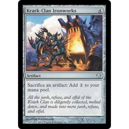クラーク族の鉄工所/Krark-Clan Ironworks 5DN英語foil Krark-Clan Ironworks Foil from Fifth Dawn (5DN) MTG - magic-cardplus
