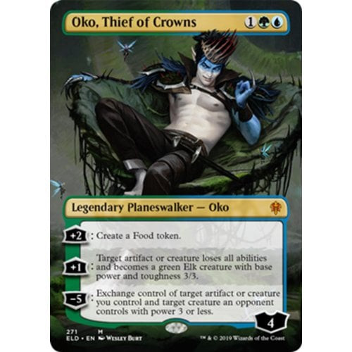 Oko, Thief of Crowns (Borderless Planeswalker foil) | Magic Madhouse