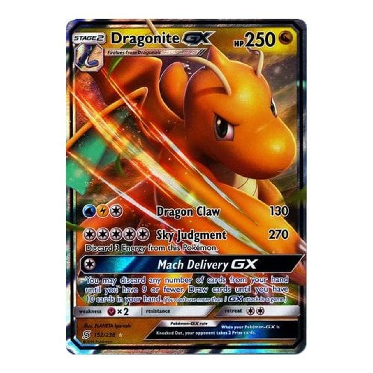 Dragonite-GX, Unified Minds, TCG Card Database