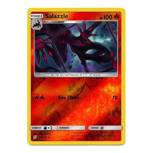 SM Unified Minds 034/236 Salazzle (Reverse Holo) | Magic Madhouse SM Unified Minds 034/236 Salazzle (Reverse Holo) | Magic Madhouse