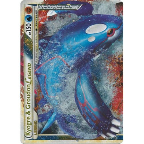 kyogre and groudon legend pokemon card & Legendary Lot Paradox Rift Crown Zenith 036/159 Toys Colorless Massive Eruption (100) Discard the top 5 cards from your deck The Most Valuable Kyogre Cards