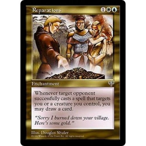 reparations mtg card [Mirage]  Citadel All cards will be carefully packed for safe transit Reparations Mirage NM- MTG Magic