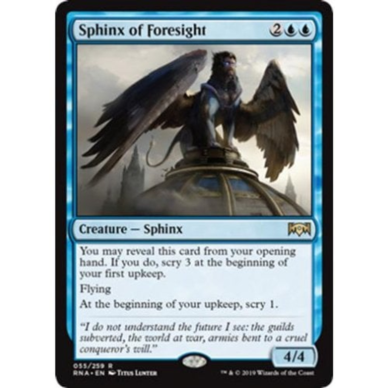 Sphinx of Foresight (foil) | Ravnica Allegiance | Magic Madhouse