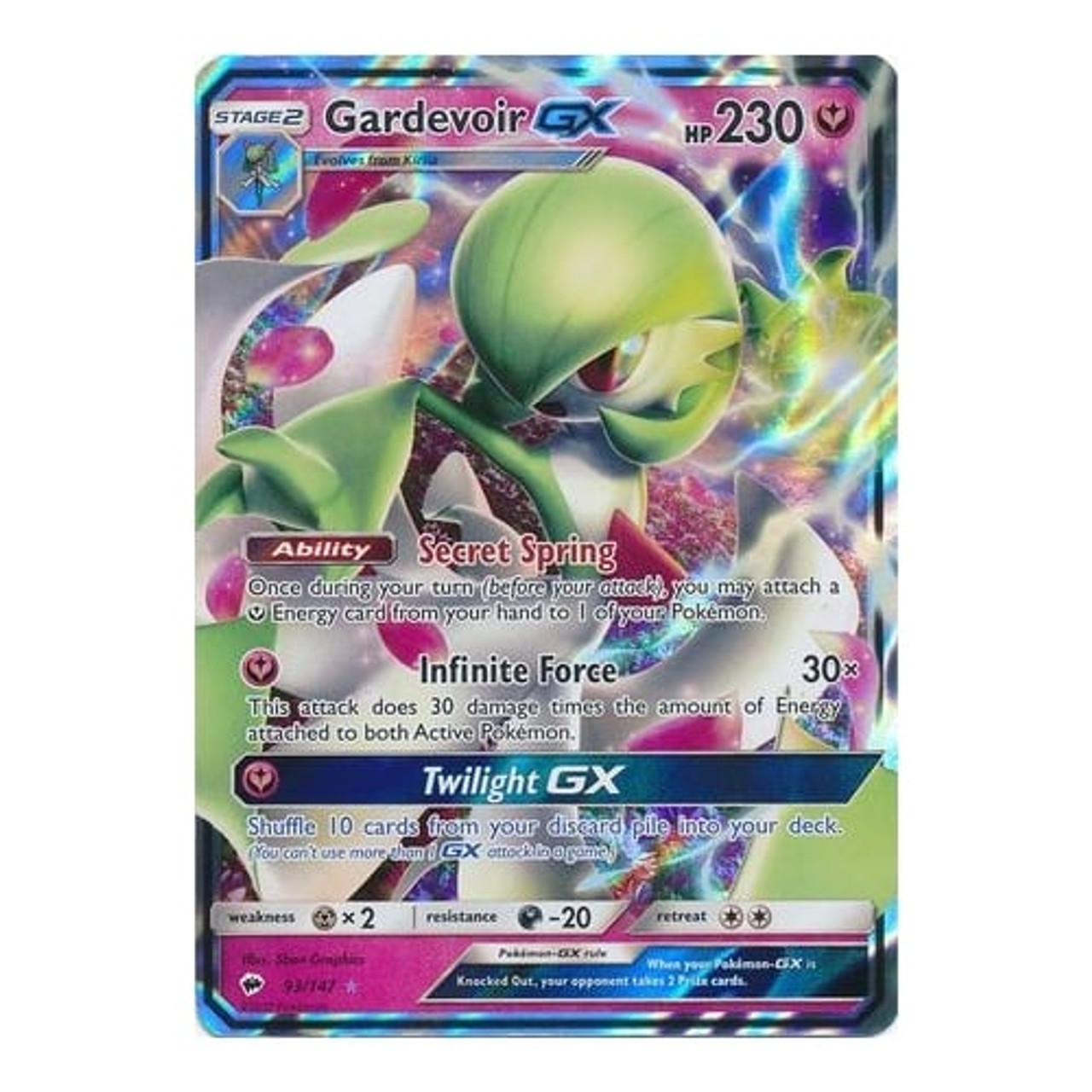 Gardevoir GX - 140/147 - Full Art Ultra Rare