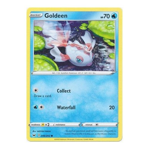 Sword & Shield (Base) 046/202 Goldeen | Magic Madhouse