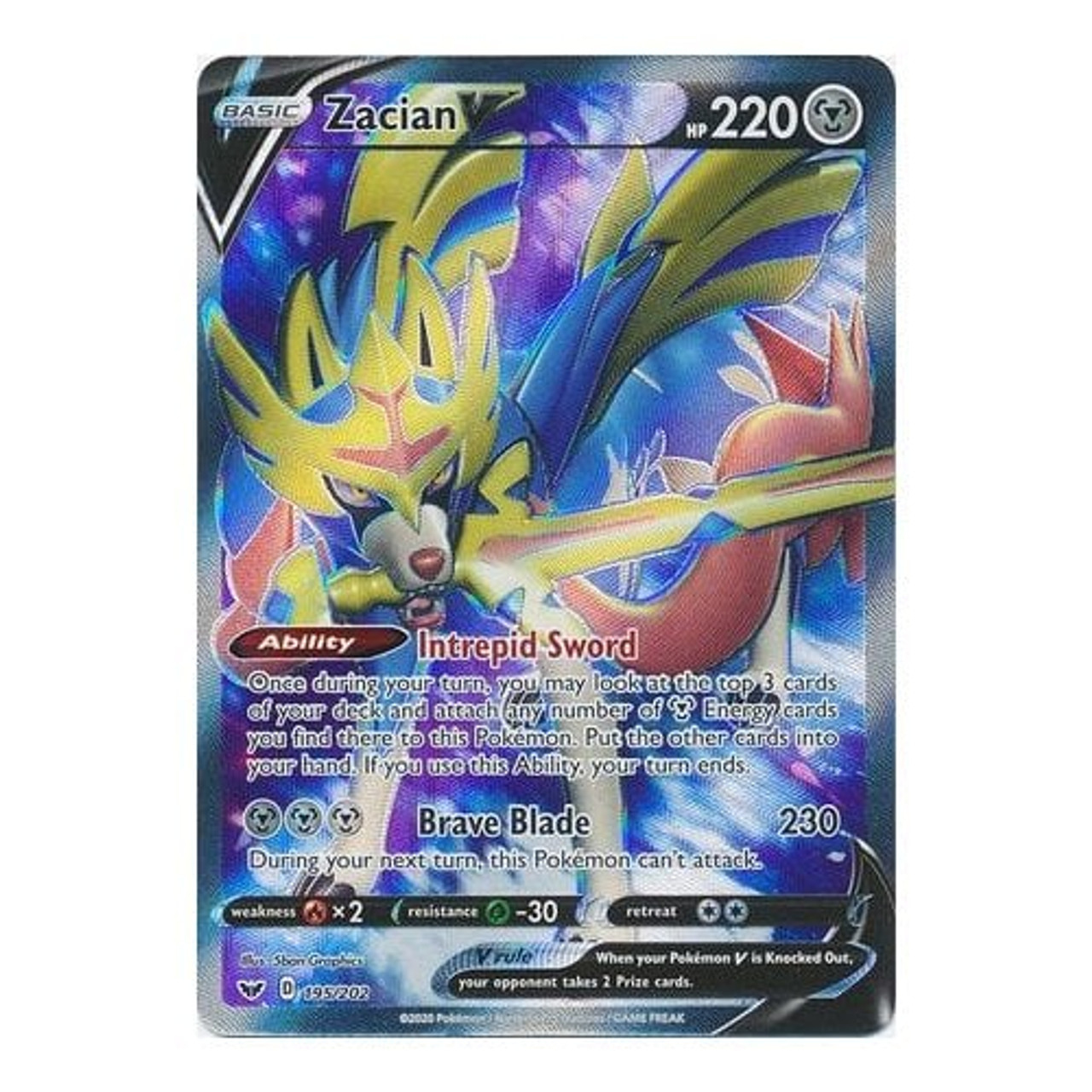 Zacian-V (16/25), Busca de Cards