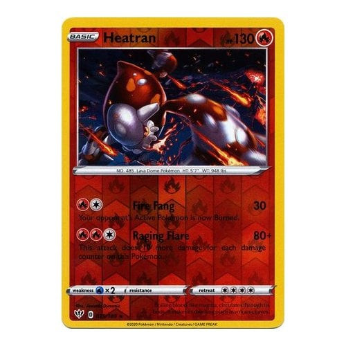 heatran pokemon card value Heatran V main image 0