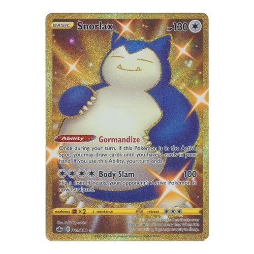 Chilling Reign 224/198 Snorlax (Secret Rare) | Magic Madhouse Chilling Reign 224/198 Snorlax (Secret Rare) | Magic Madhouse