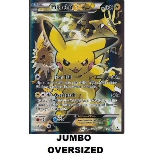 JUMBO XY promo XY124 Pikachu EX | Magic Madhouse