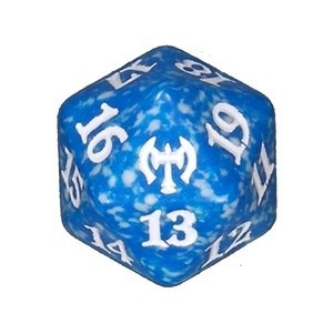 Magic Kaldheim Spindown Dice - Blue — Bundle of 10 — Supplier catalogue image