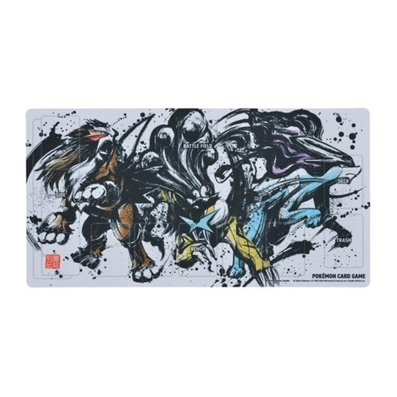 Raikou, Entei & Suicune Legendary Jumbo Pokemon card