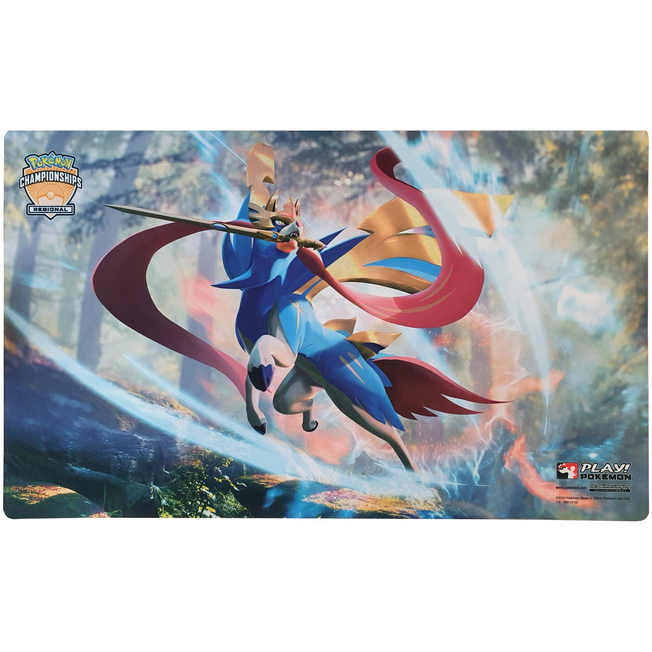 POKÉMON REGIONAL CHAMPIONSHIPSプレイマット Regional Championships Playmat - Zacian | Magic Madhouse