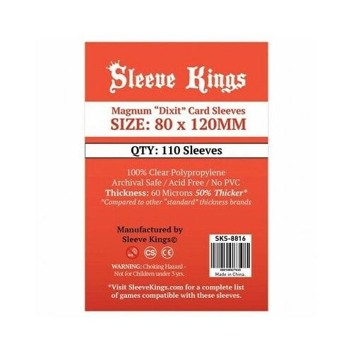 80mm x 80mm card sleeves Vault X: Narrow (Catan) Board Game Sleeves main image 1