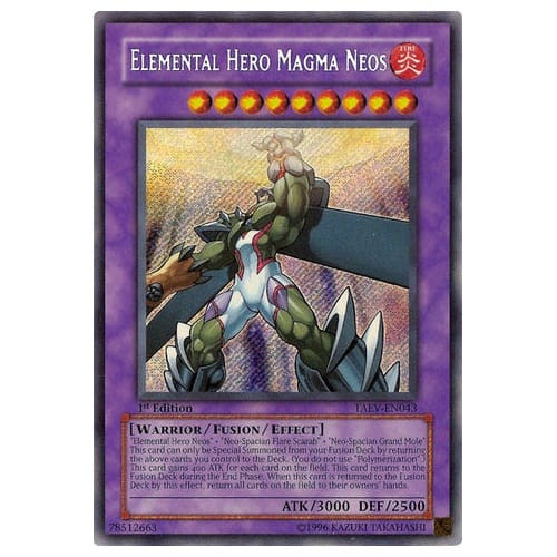 TAEV-EN043 Elemental Hero Magma Neos | Magic Madhouse