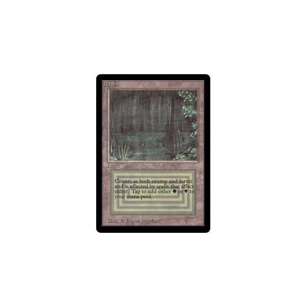 MTG Bayou Bayou (BB) | 3rd Edition - Black Border - French | Star