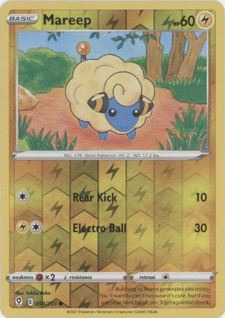 Evolving Skies 054/203 Mareep (Reverse Holo) | Magic Madhouse