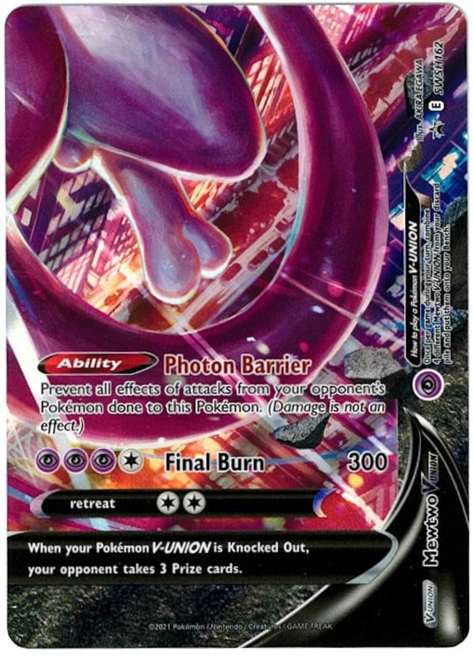 Pokemon Card Game Sword & Shield Special Card Set Mewtwo V-Union