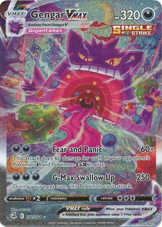 Fusion Strike 271/264 Gengar VMAX (Alternative Art, Full Art