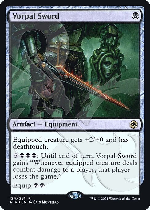 Vorpal Sword (Ampersand promo foil) | Magic Madhouse