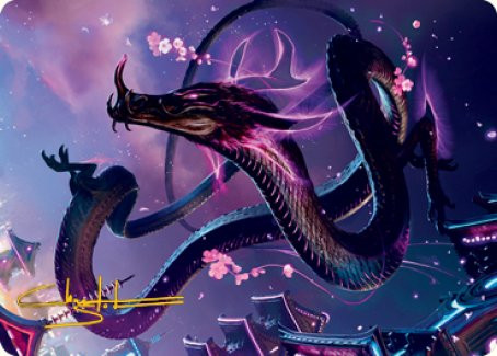 Junji, the Midnight Sky Art Card (#38) (Gold Signature) | Magic