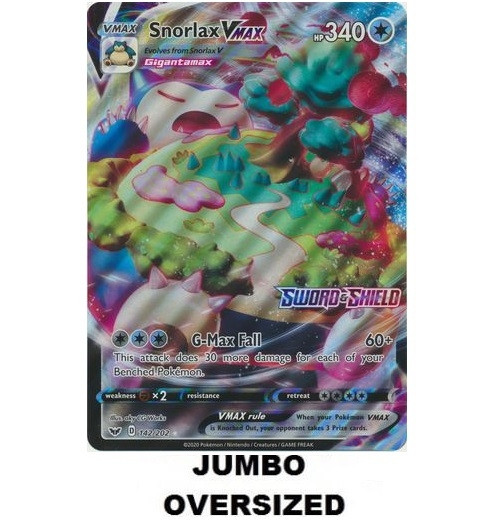 all pokemon card types Snorlax VMAX (Secret)