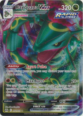 Crown Zenith 102/159 Rayquaza VMAX (Full Art) | Magic Madhouse