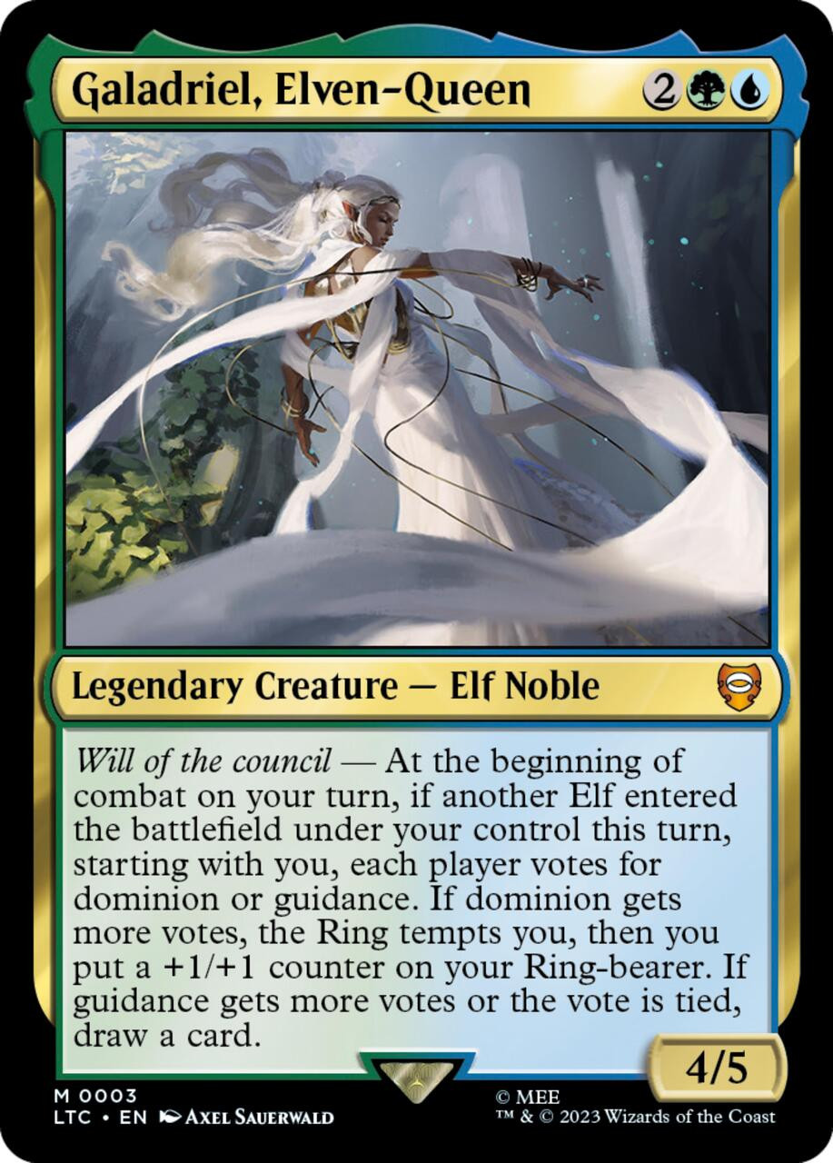 GALADRIEL, ELVEN-QUEEN デッキセット Galadriel, Elven-Queen | Magic Madhouse