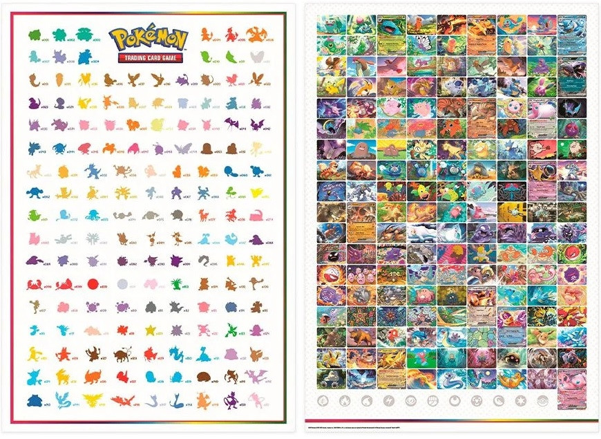 Scarlet & Violet 151 Double-sided Poster | Magic Madhouse