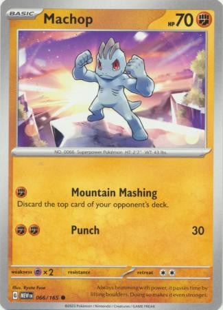 Scarlet & Violet 151 066/165 Machop | Magic Madhouse