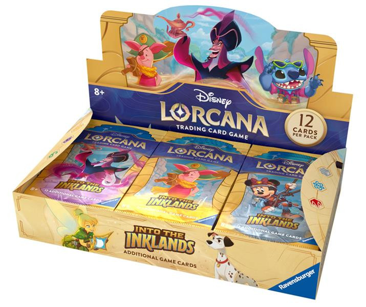 Disney Lorcanna Into the Inklands 4ボックス Disney Lorcana: Into the Inklands Booster Box | Magic Madhouse