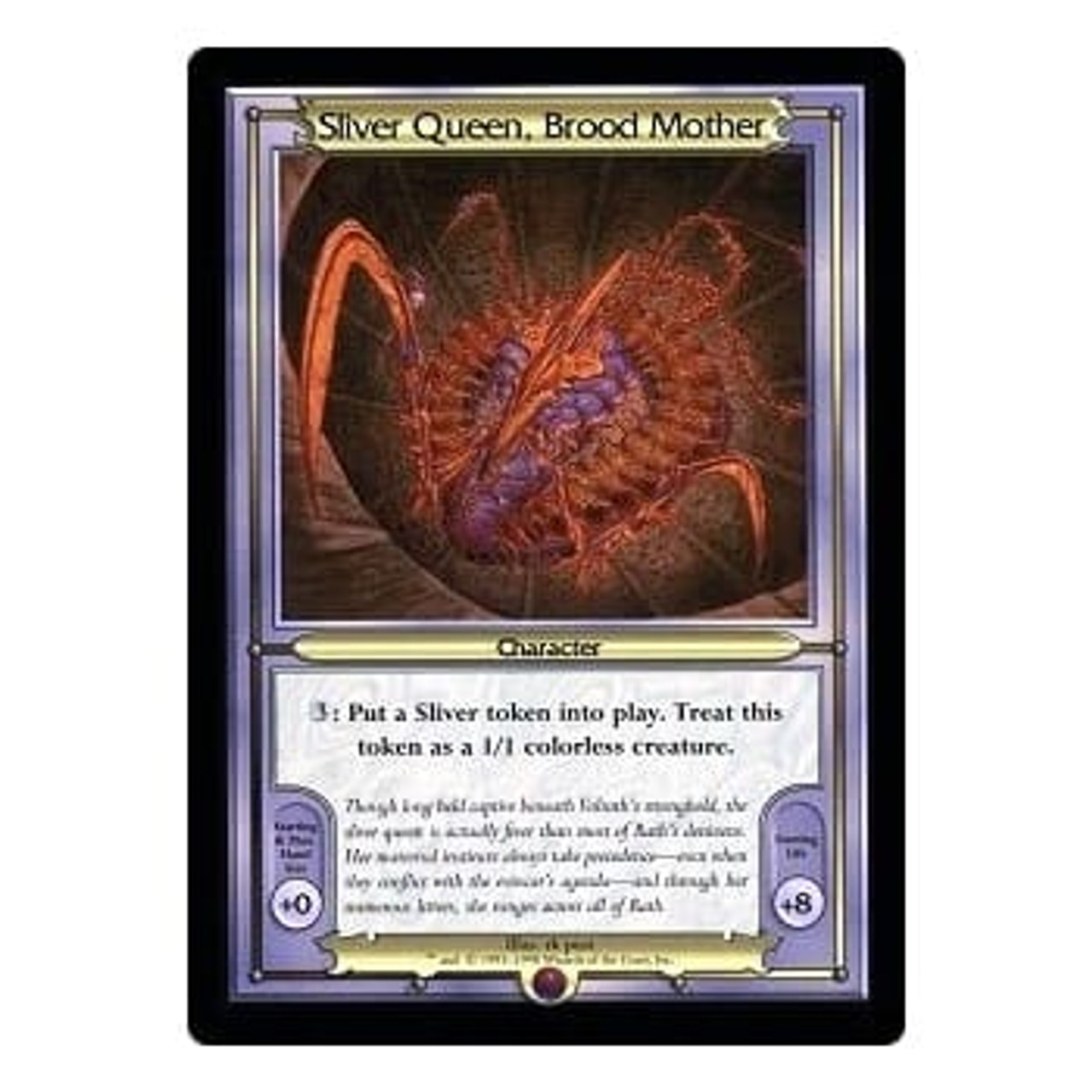 MTG 英語版　スリヴァー女王 MTG スリヴァーの女王/Sliver Queen 日本語版 - メルカリ