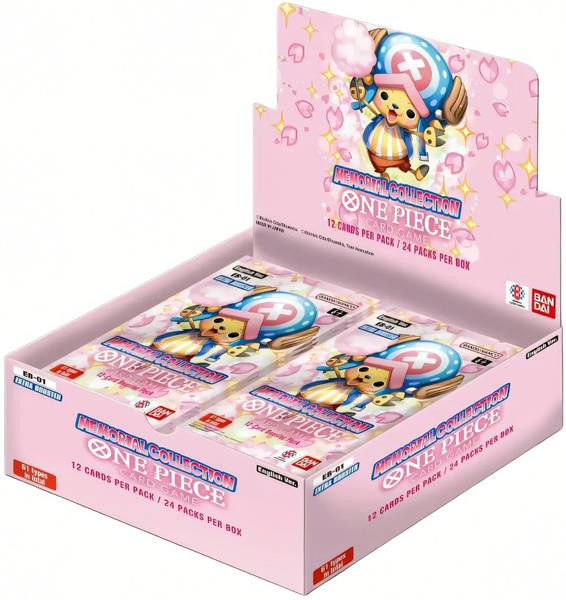 ONE PIECE カードゲーム メモリアルコレクションBOX EB-01未開封 One Piece Card Game: Extra Booster - Memorial Collection Booster