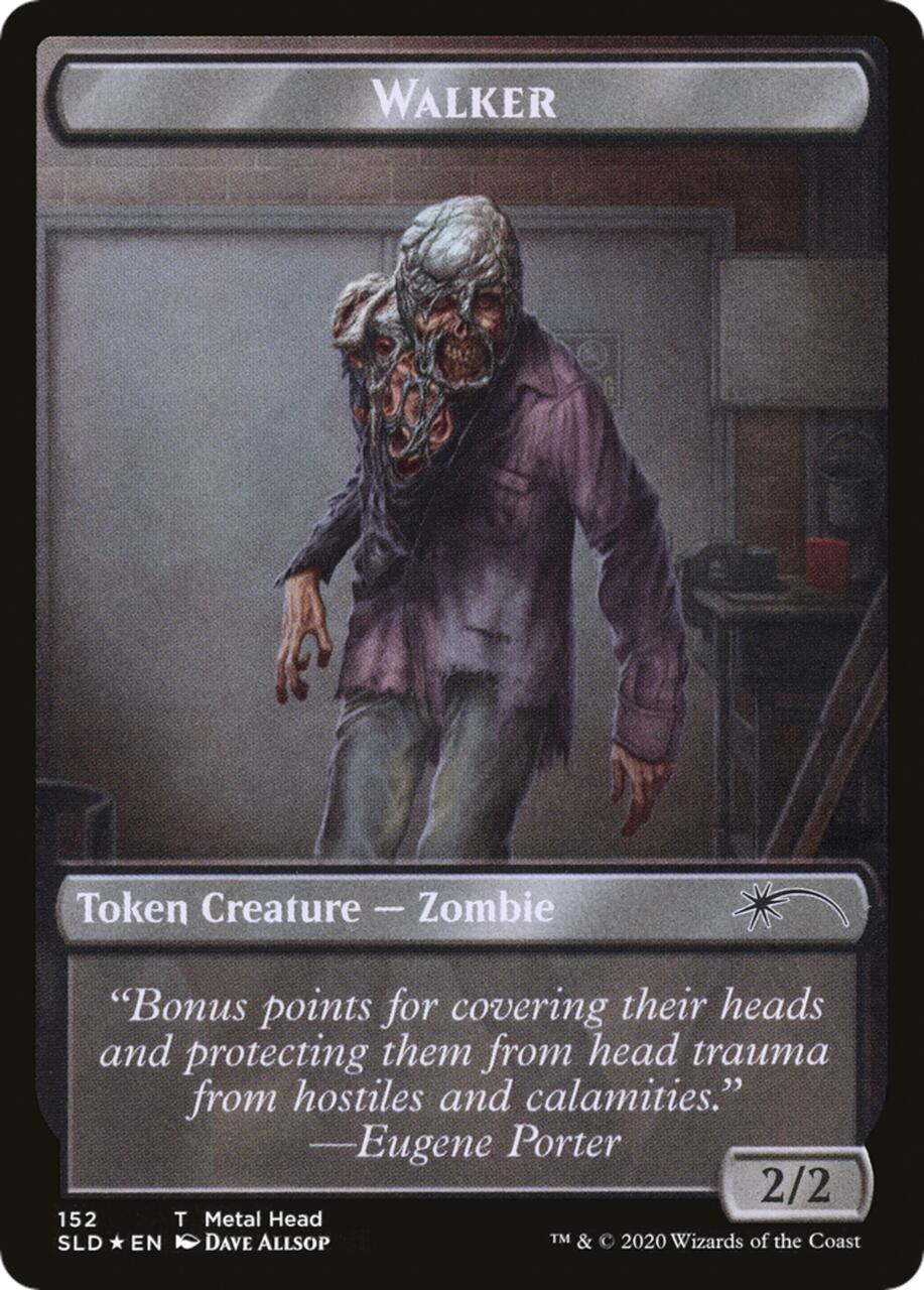 Walker Token (#152) (Secret Lair - The Walking Dead) (Secret Lair