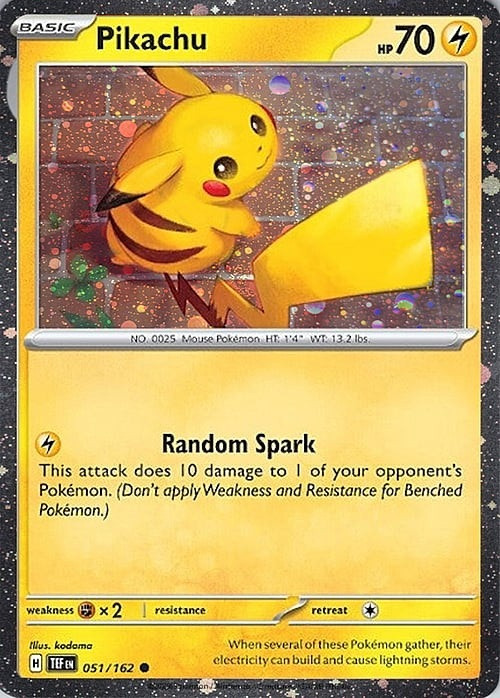 SV Temporal Forces 051/162 Pikachu (Cosmo Holo) | Magic Madhouse
