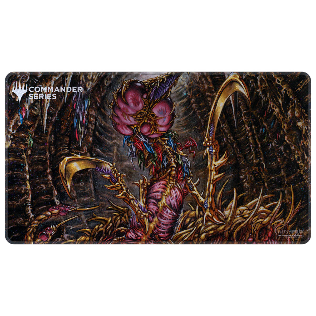 MTG ultra pro スリヴァーの女王 Holofoil プレイマット MTG Commander Series - Release 6 - Fan Vote 1 - Holofoil Playmat