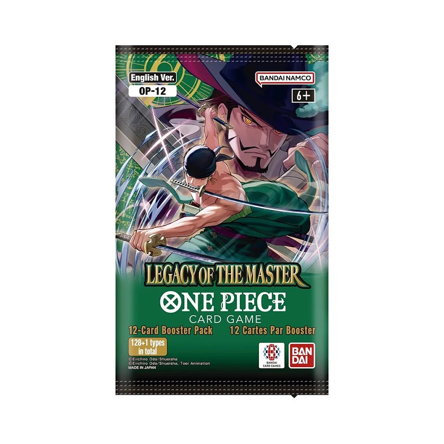 One Piece CCG: Legacy Of The Master Booster Box OP12 – 24 Packs, English, Bandai, Ships 8/22