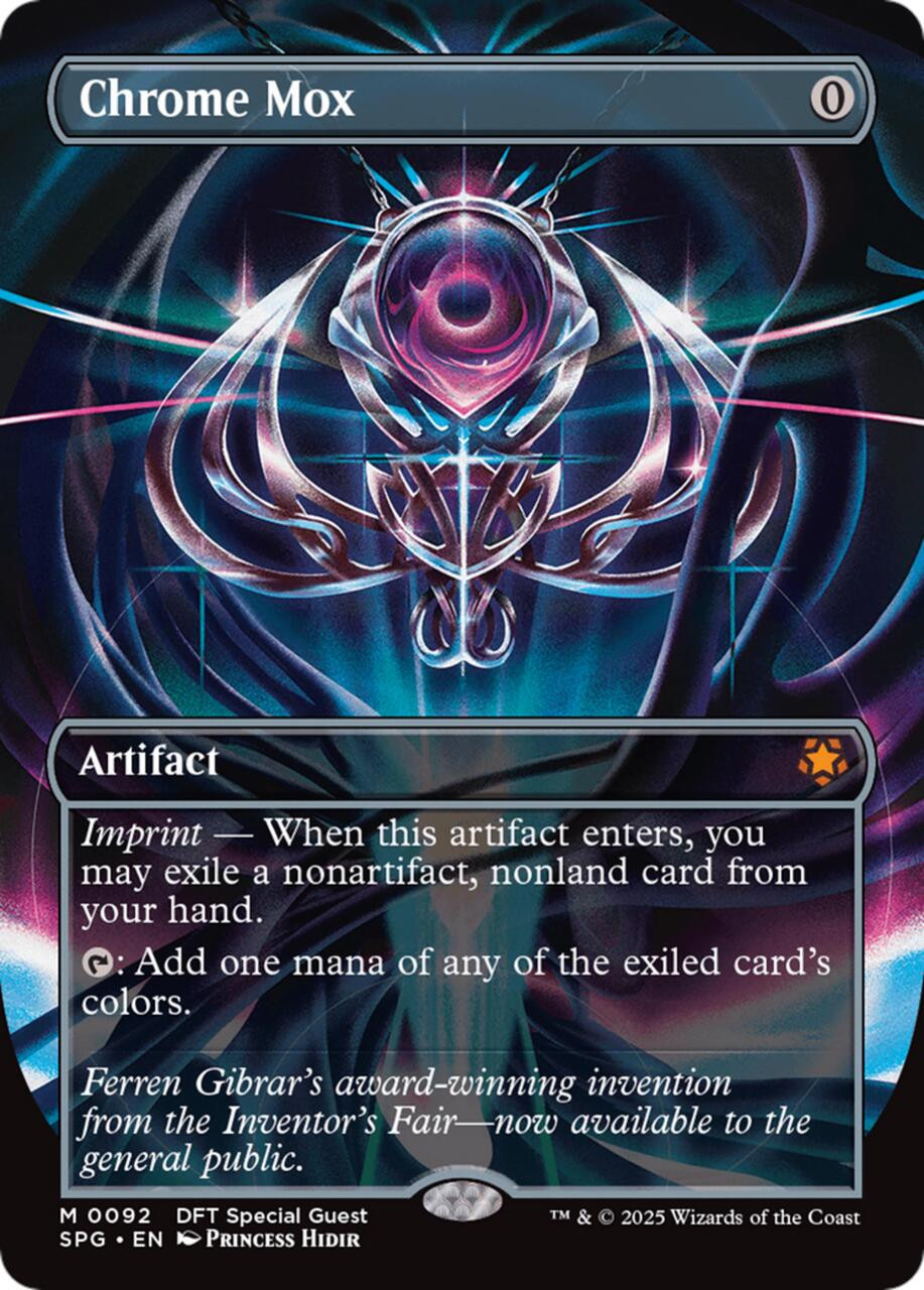 Chrome Mox (Borderless Foil) | Magic Madhouse