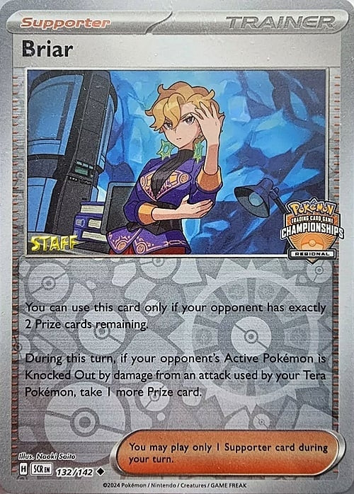 SV Stellar Crown 132/142 Briar (Orange Regional League Promo STAFF