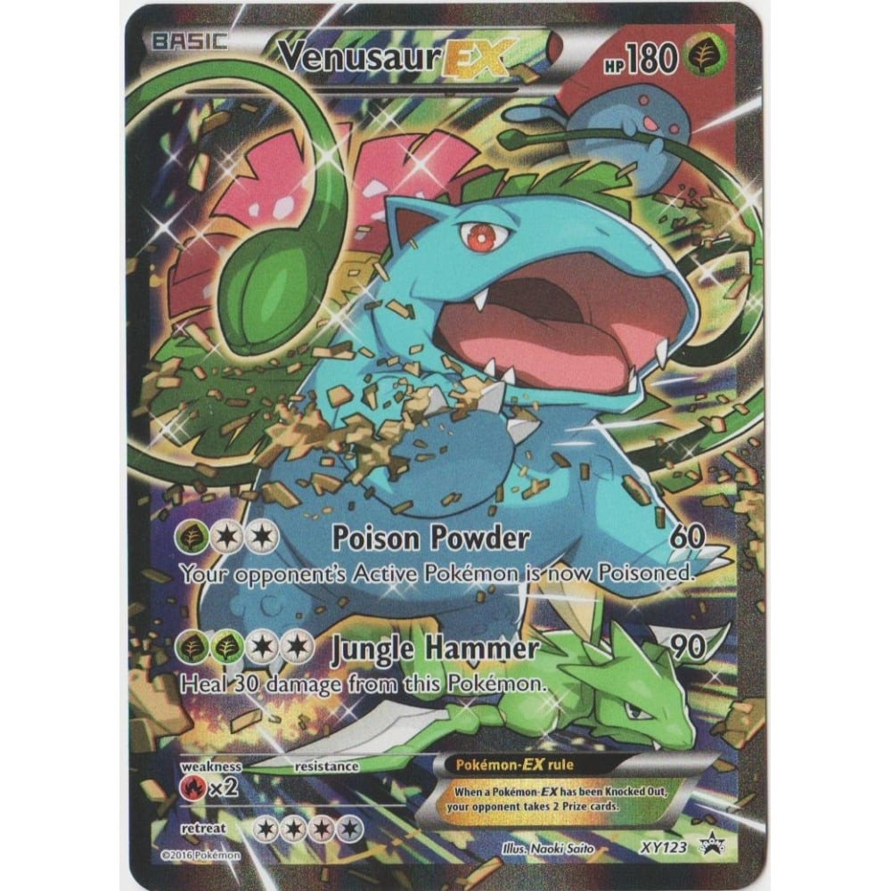 X&Y Promo XY123 Venusaur EX (Full Art) | Magic Madhouse